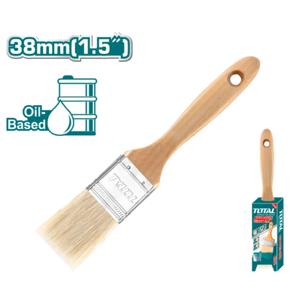 ЧЕТКА ЗА ФАРБАЊЕ 38mm ДРВЕНА РАЧКА TOTAL THT84152