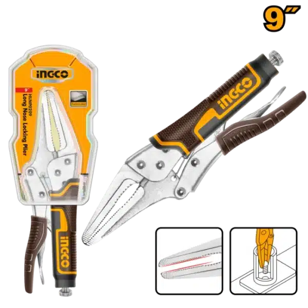 ГРИП КЛЕШТА 230mm ДОЛГА INGCO HLNP0209