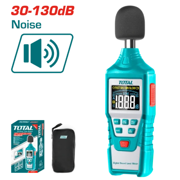 ЗВУКОМЕР МЕРАЧ НА НИВО НА ЗВУК 50DB TOTAL TETSL01