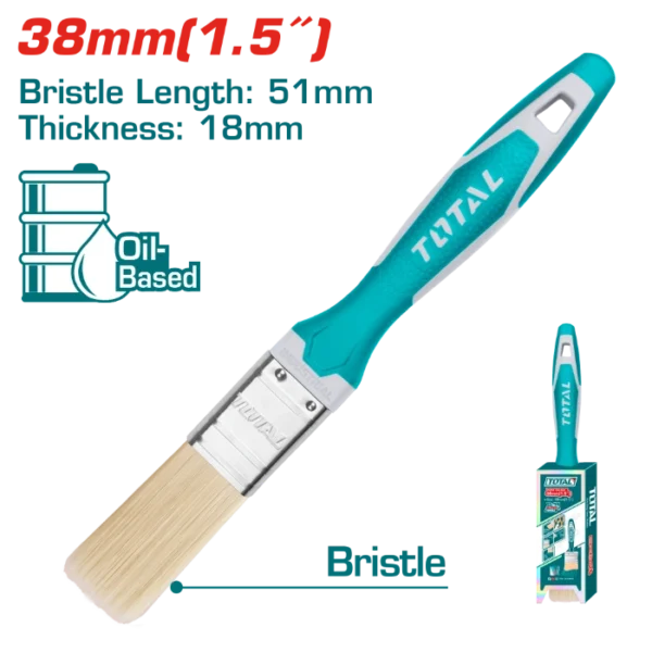 ЧЕТКИ ЗА ФАРБАЊЕ 38mm ГУМЕНА РАЧКА TOTAL THT84156