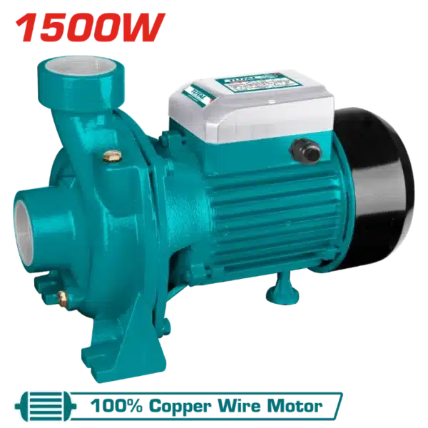 ЦЕНТРИФУГАЛНА ПУМПА ЗА ВОДА 1500W TOTAL TWP215002