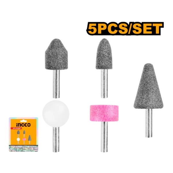 СЕТ 5/1 ДРЕМЕЛ КАМЕН 6mm INGCO AKB0501