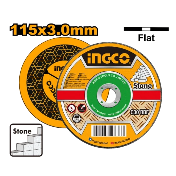 БРУСЕН КАМЕН ЗА БЕТОН 115x3.0mm INGCO SCD311151