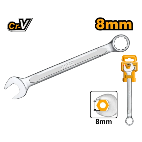 КЛУЧ (O-U) 8mm - 1703 INGCO HCSPA081