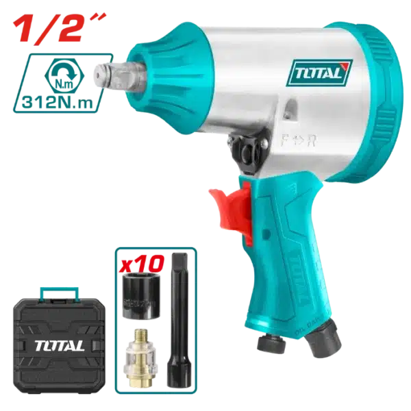 ПНЕВМАТСКИ ОДВРТУВАЧ 1/2" TOTAL TAT41125