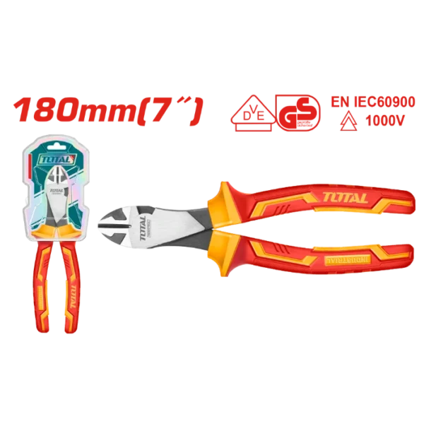 КЛЕШТА ЦВИЦАНГЛА ЕЛЕКТРИЧАРСКА 180mm TOTAL THTIP2571