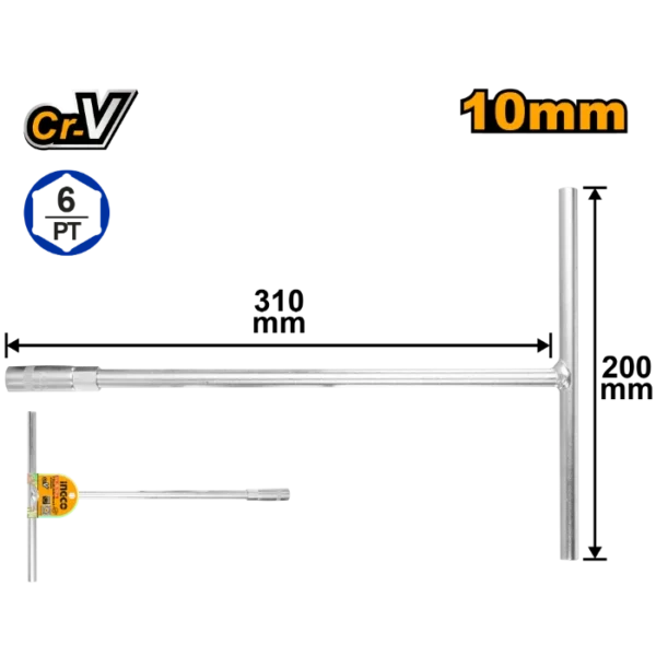 Т-КЛУЧ 10mm INGCO HTSW1008