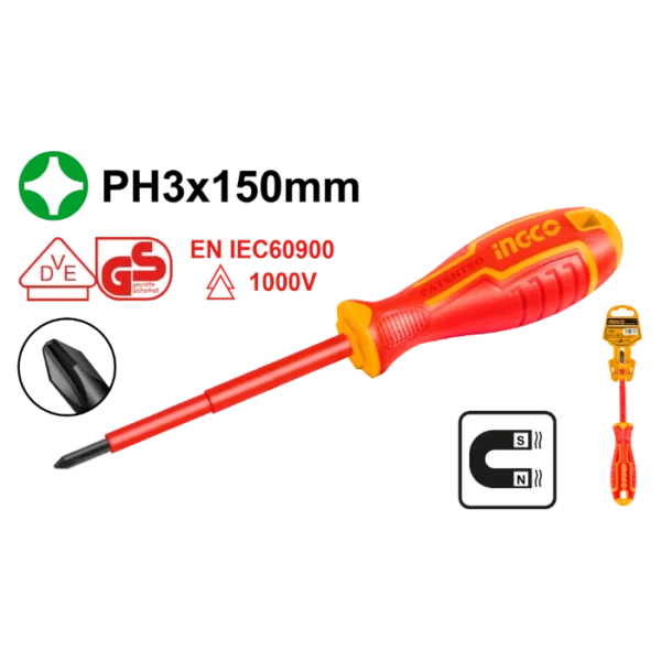 ШТРАФЦИГЕР ЕЛЕКТРИЧАРСКИ PH3x150mm INGCO HISD81PH3150
