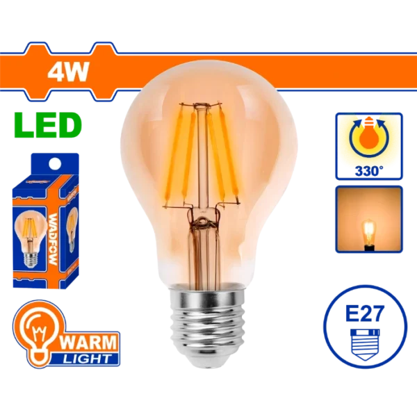 СИЈАЛИЦА ЖОЛТА 4W ФИЛАМЕНТ WADFOW WDN65432