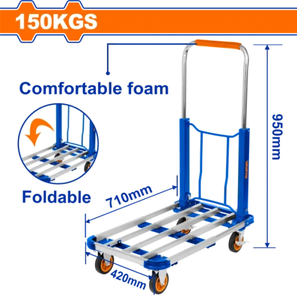 КОЛИЧКА ЗА ТРАНСПОРТ 150KG WADFOW WWB9A15