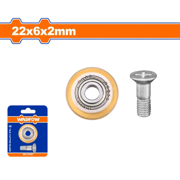НОЖ ЗА МАШИНКА ЗА ПЛОЧКИ 22x6x2mm WADFOW WCJ3501