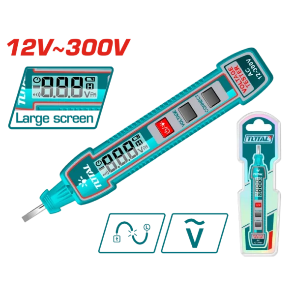 ДИГИТАЛЕН ФАЗОМЕР 12V-300V TOTAL THTS33001