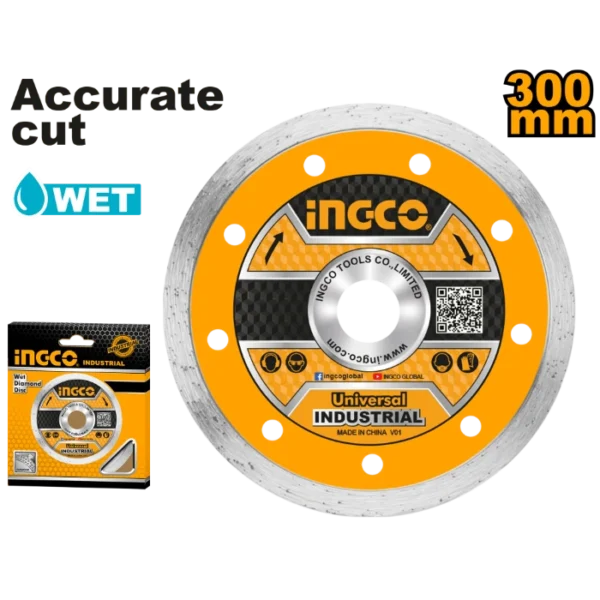 ДИЈАМАНТСКИ ДИСК ЗА ПЛОЧКИ 300mm ACCURATE CUT INGCO DMD023002