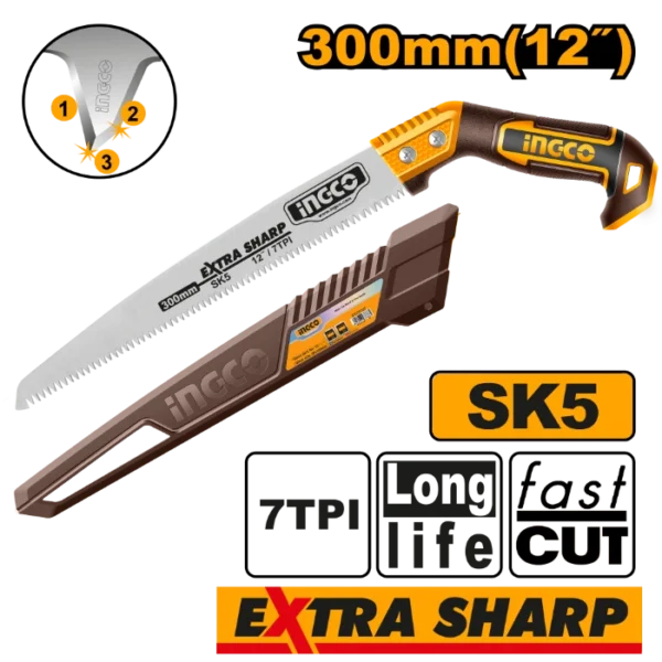 ПИЛА РАЧНА 300mm INGCO HPS3006