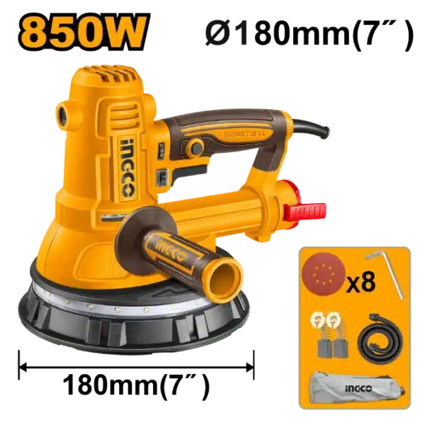 ЕЛЕКТРИЧНА ЖИРАФА 180mm 850W + ЦРЕВО INGCO DWS10508