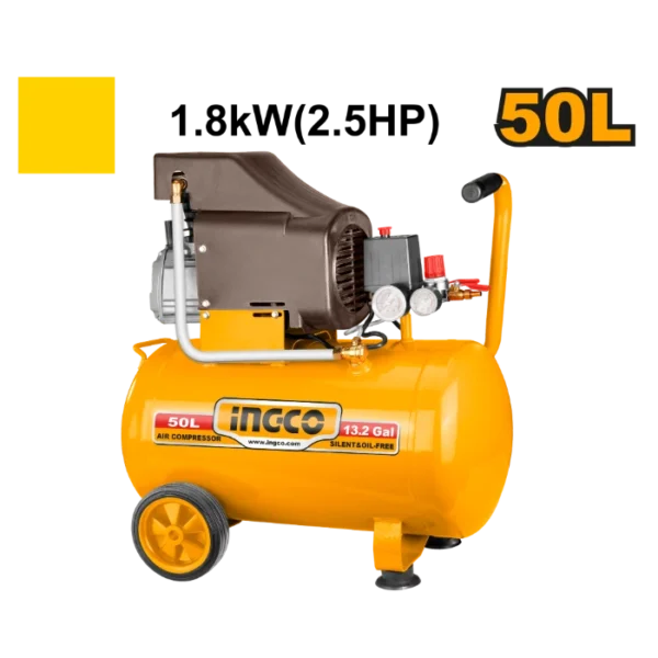 МАСЛЕН КОМПРЕСОР 50L 1.8KW INGCO AC255016
