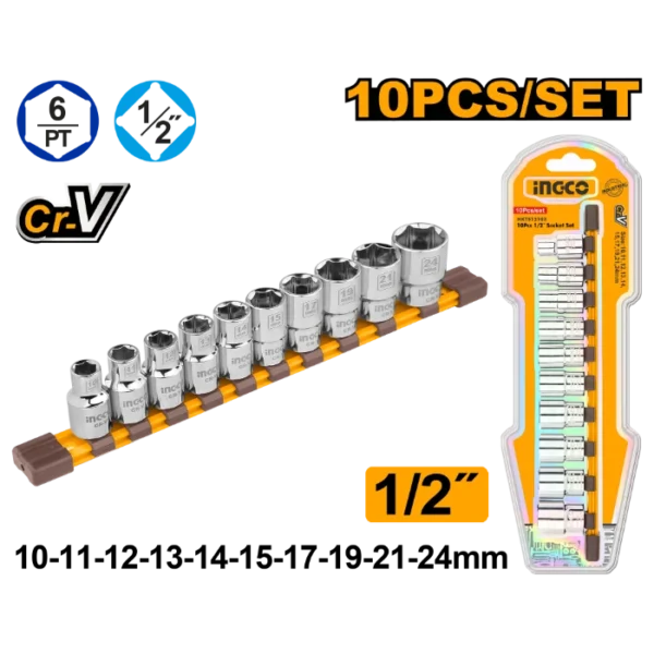 ПАТЕНТ КЛУЧЕВИ СЕТ 10/1 1/2" INGCO HKTS12103