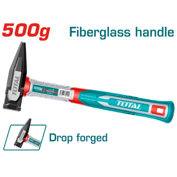 ЧЕКАН 500GR ФИБЕРГЛАС РАЧКА TOTAL THMH62500