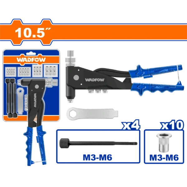 ПОП КЛЕШТА 10.5" - М3-М6 WADFOW WHR5710
