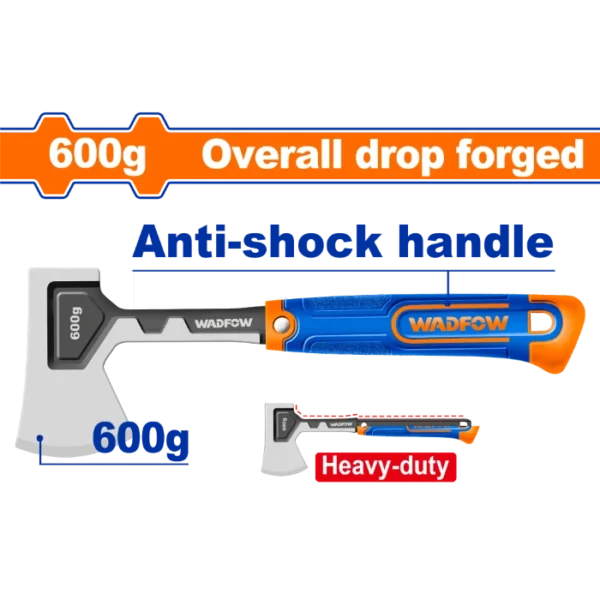 СЕКИРА 600GR АНТИШОК РАЧКА WADFOW WHM8166