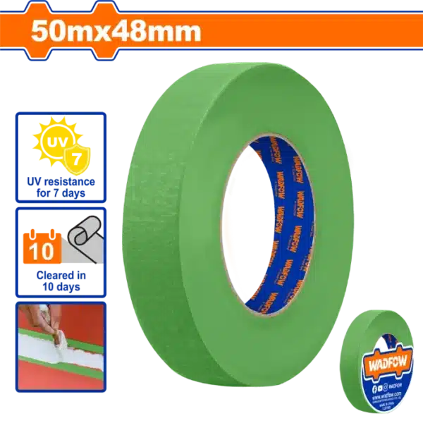 КРЕП ТРАКА ЗЕЛЕНА 50Mx48mm WADFOW WPN7H48