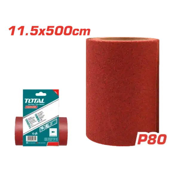 ШМИРГЛА 115mmx5M P80 TOTAL TAC08065