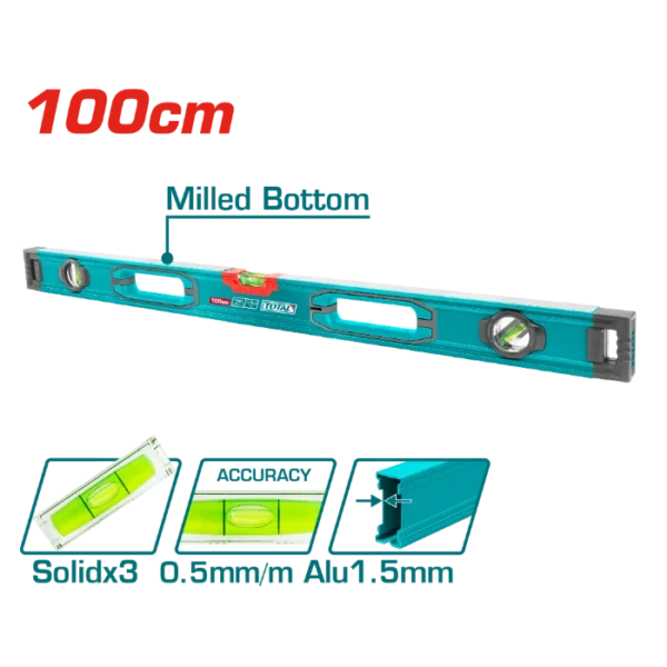 ЛИБЕЛА ВАСЕР ВАГА 100CM TOTAL TMT210028