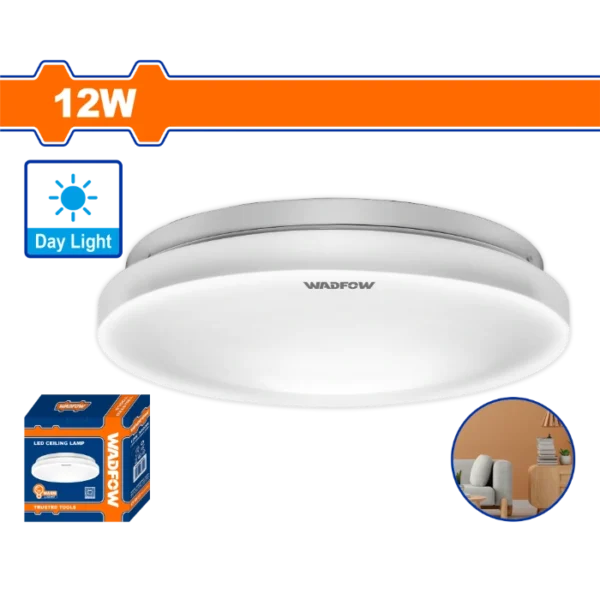 LED ПЛАФОНЕРКА 12W 6500K WADFOW