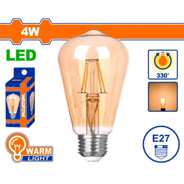 СИЈАЛИЦА ЖОЛТА 4W ФИЛАМЕНТ WADFOW WDN65442