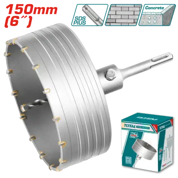 КРУНА ЗА БЕТОН 150mm TOTAL TAC4301501