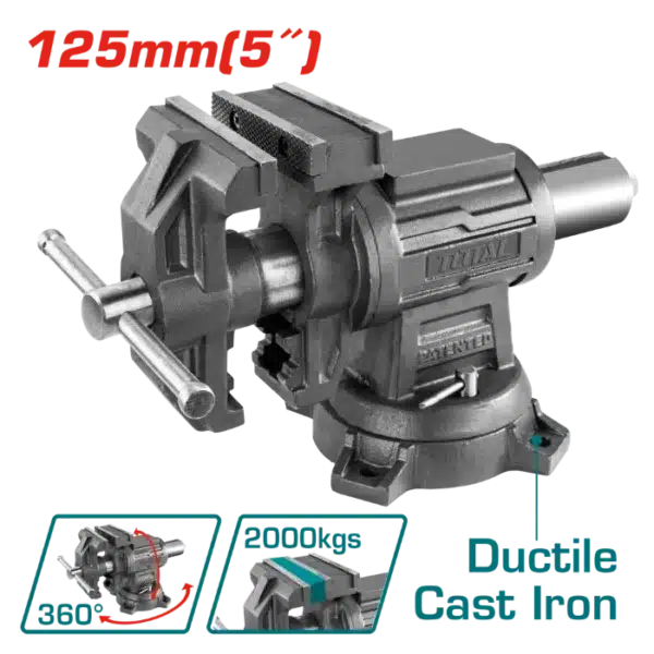 МЕНГЕМЕ ВРТЛИВO 125mm 19.5kg TOTAL THTMF6156