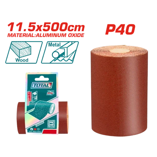 ШМИРГЛА 115mmx5M P40 TOTAL TAC04065