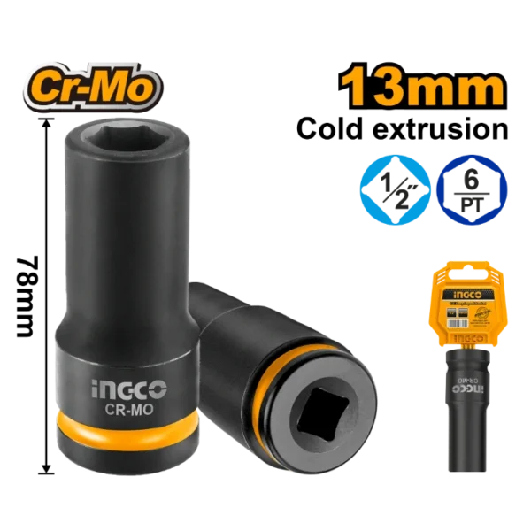 ПАТЕНТ КЛУЧ ДОЛГ 1/2" 13mm INGCO HDIS12132L