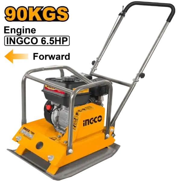 БЕНЗИСКА ВИБРАЦИОНА ПЛОЧА 4.80kW/6.50HP 90KG INGCO GCP100-2