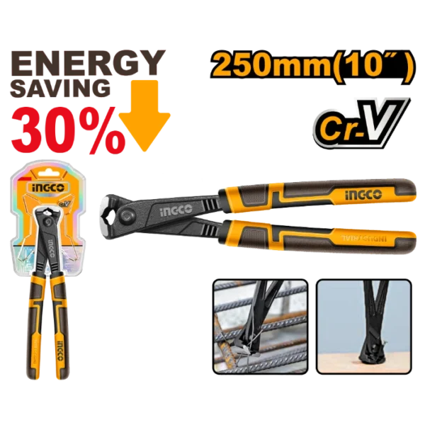 АРМИРАЧКА КЛЕШТА ПРОФИ 30% 250mm INGCO HHRP28250