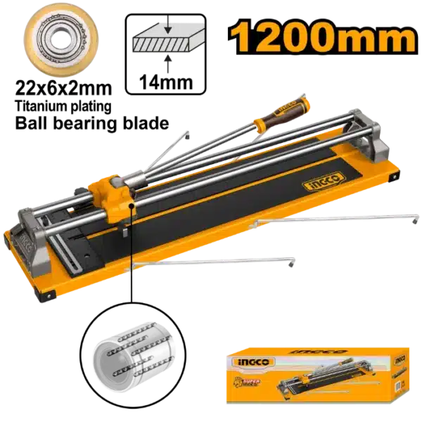 МАШИНКА ЗА СЕЧЕЊЕ ПЛОЧКИ СО ЛАГЕР 1200mm INGCO HTC12001