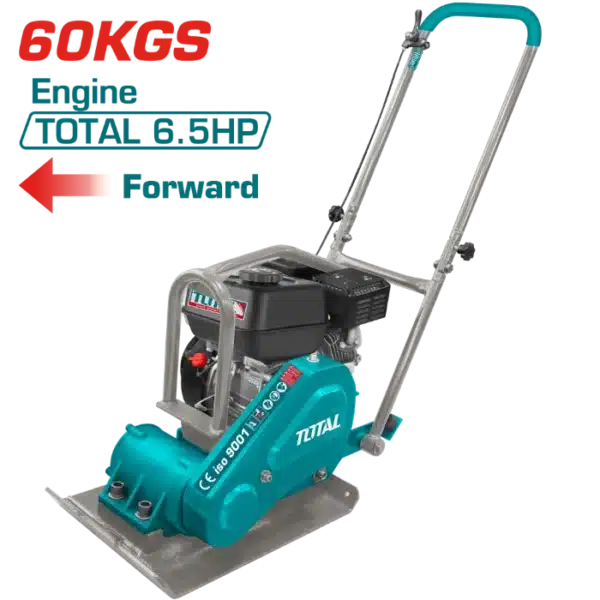 БЕНЗИСКА ВИБРАЦИОНА ПЛОЧА 4.80kW/6.50HP 60KG-2 TOTAL TP7060-2