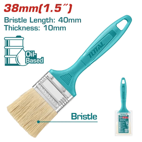 ЧЕТКА ЗА ФАРБАЊЕ 38mm ПВЦ РАЧКА TOTAL THT845156
