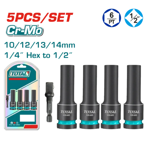 ПАТЕНТ КЛУЧЕВИ СЕТ 5/1 1/2" TOTAL THKISD12052L