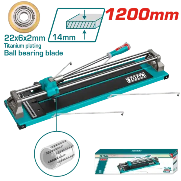 МАШИНКА ЗА СЕЧЕЊЕ ПЛОЧКИ 1200mm TOTAL THT12001