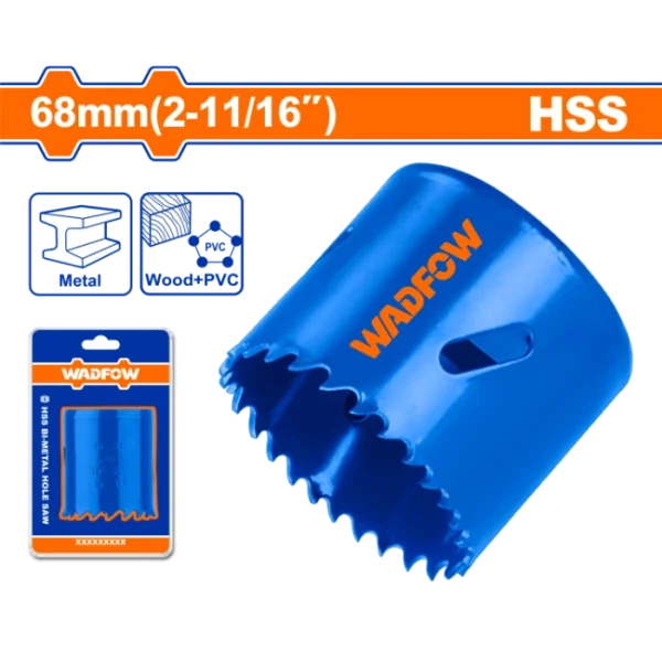КРУЖНА ПИЛА ЗА МЕТАЛ 68mm WADFOW WKJ1468