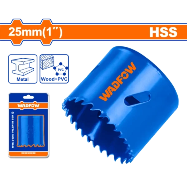 КРУЖНА ПИЛА ЗА МЕТАЛ 25mm WADFOW WKJ1425