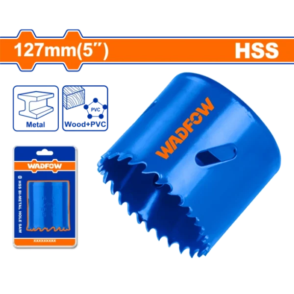 КРУЖНА ПИЛА ЗА МЕТАЛ 127mm WADFOW WKJ14127