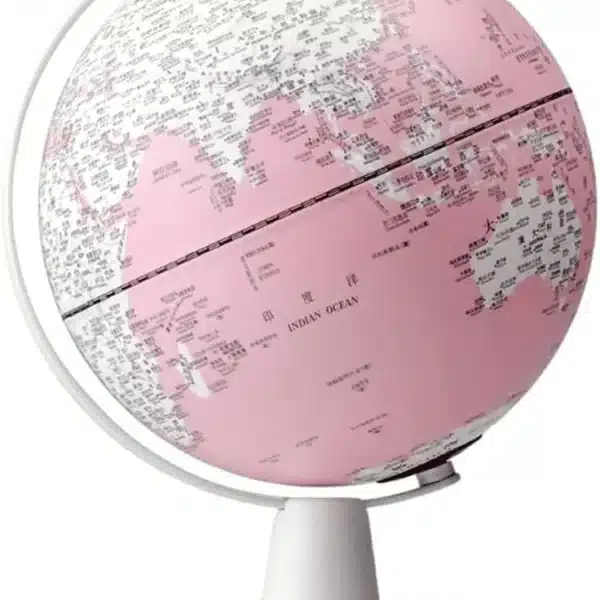 ДЕКОР ПЛАСТИЧЕН ГЛОБУС 20CM