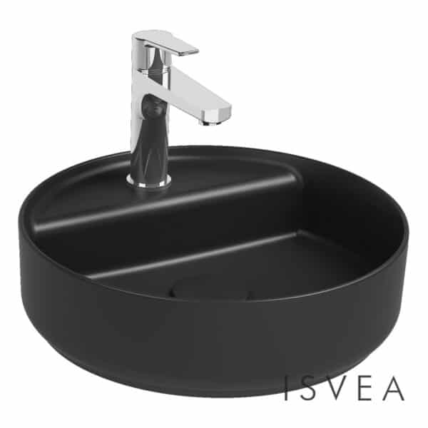 НАДГРАДЕН МИЈАЛНИК ISVEA (MATT BLACK) 10NF65042