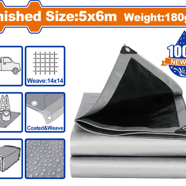 Церада 5X6M 180G WADFOW WTQ8856