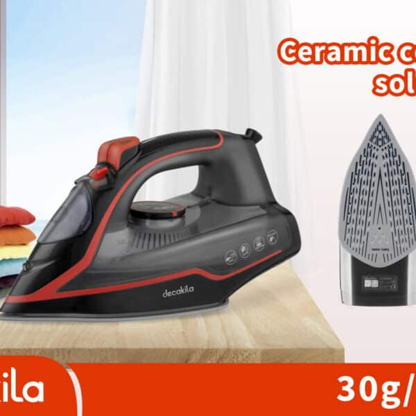 ПЕГЛА НА ПАРЕА 2400W СО КЕРАМИЧКА ПЛОЧА KEEN025B