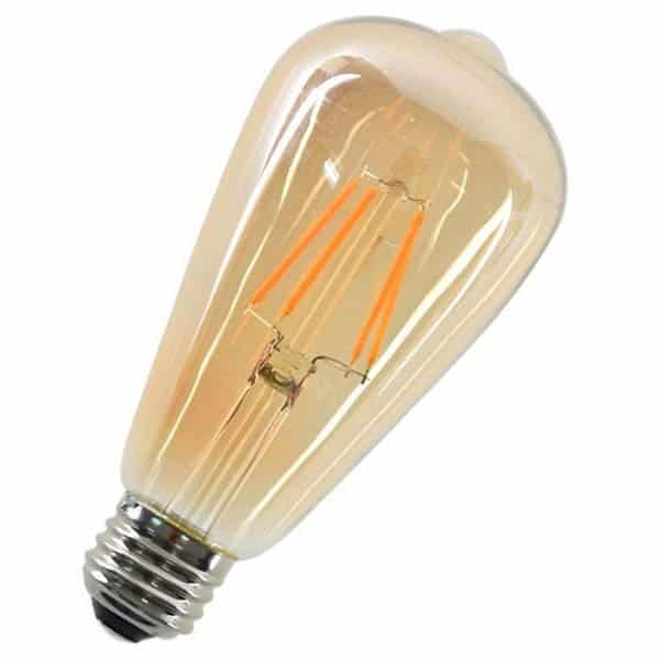 LED СИЈАЛИЦА КРУШКА 8W ЖОЛТА E8066