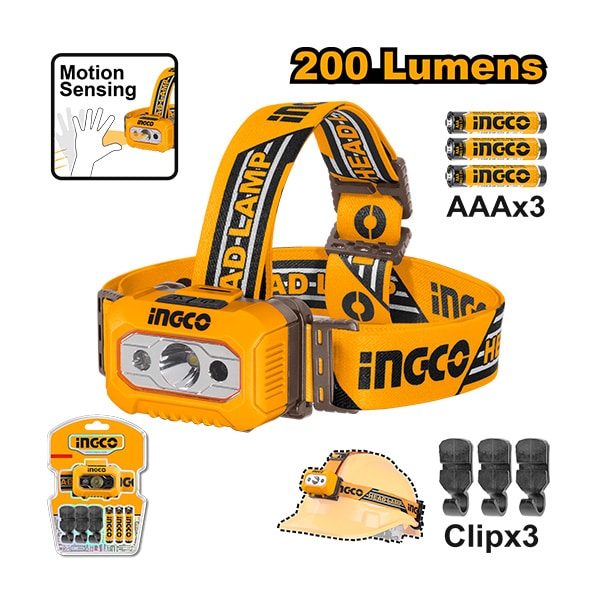 БАТЕРИЈА ЗА ЧЕЛНА ЛАМПА 200 LUMENS HHL013AAA8
