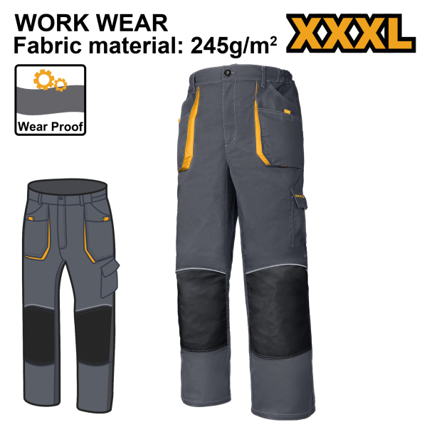 РАБОТНИ ПАНТАЛОНИ XXXL INGCO WUCT8022.XXXL